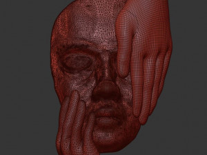 decor people sculpture Modelo 3D