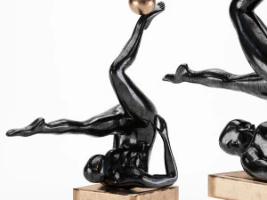 decor people sculpture set36 3D Model