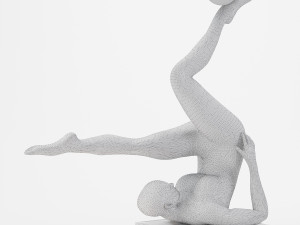 decor people sculpture set36 Modello 3D