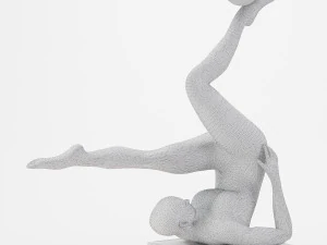 decor people sculpture set36 3D Model