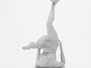decor people sculpture set36 3D Model