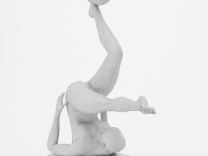 decor people sculpture set36 Modello 3D