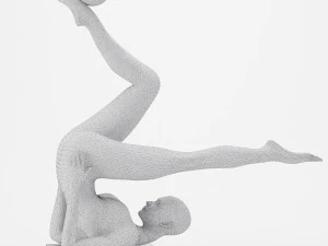 decor people sculpture set36 3D Model