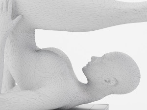 decor people sculpture set36 Modello 3D
