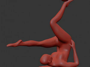 decor people sculpture set36 3D Model