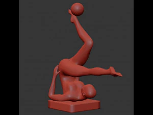 decor people sculpture set36 3D Model