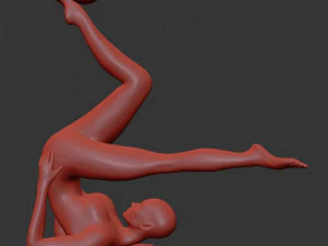 decor people sculpture set36 3D Model