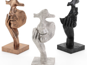 decor sculpture set37 3D Модель