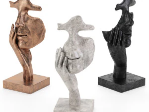 decor sculpture set37 3D Model