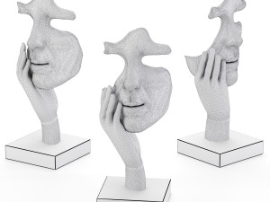 decor sculpture set37 3D Модель
