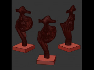 decor sculpture set37 3D Модель