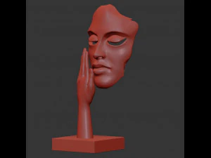 decor sculpture set38 3D Model