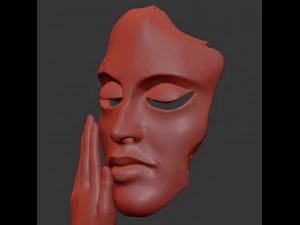 decor sculpture set38 3D Model