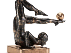 set di persone con sculture decorative39 Modello 3D