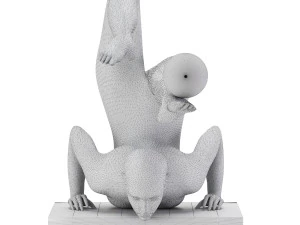 set di persone con sculture decorative39 Modello 3D