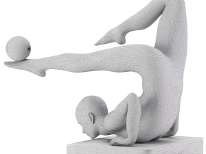 set di persone con sculture decorative39 Modello 3D