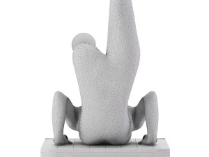 set di persone con sculture decorative39 Modello 3D