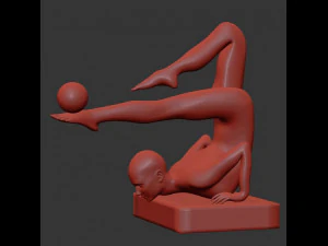 set di persone con sculture decorative39 Modello 3D