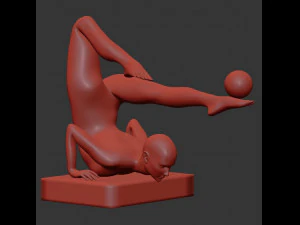 set di persone con sculture decorative39 Modello 3D