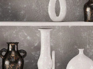 decor vase set42 3D Model