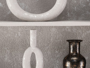 decor vase set42 3D Model