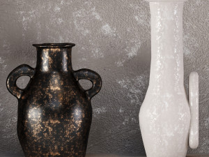 decor vase set42 3D Model