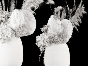 Dried flower s Model 3D