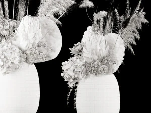 Dried flower s 3D Model