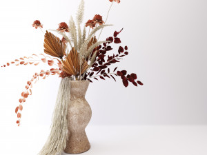 Dried flower s 3D Модель