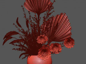Dried flower s 3D Model