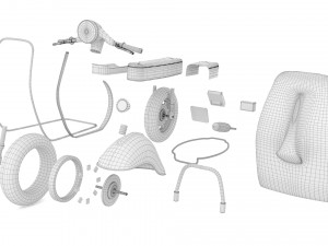 skyter 3D 模型