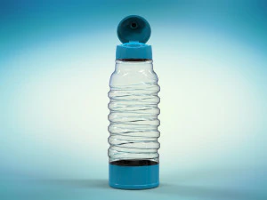 3d water bottle 3D Model