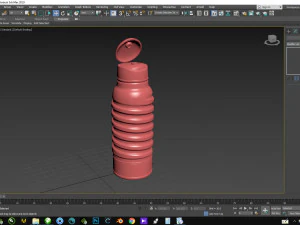 3d water bottle 3D Model