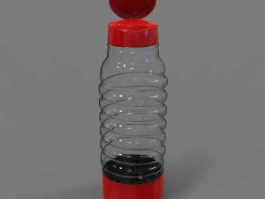 3d water bottle 3Dモデル