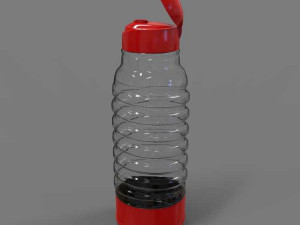3d water bottle 3Dモデル