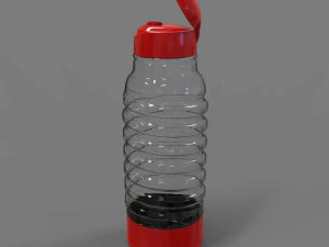 3d water bottle 3D Model