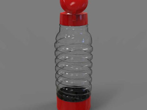3d water bottle 3Dモデル