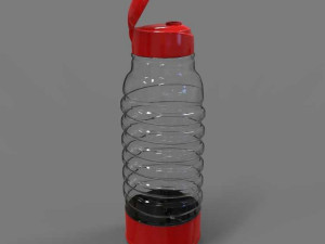 3d water bottle 3Dモデル