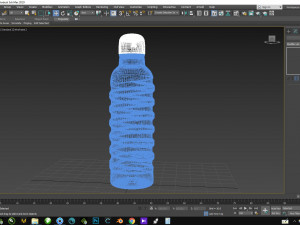 3d water bottle 3Dモデル