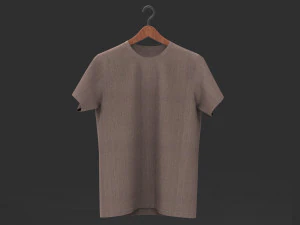 스탠다드 티셔츠 3D 모델