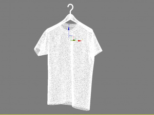 Standard t-shirt 3D Model