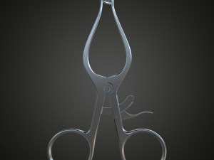 weitlaner retractor 3x4 teeth Model 3D