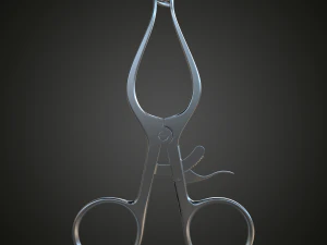 weitlaner retractor 3x4 teeth 3D Model