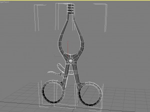 weitlaner retractor 3x4 teeth Model 3D