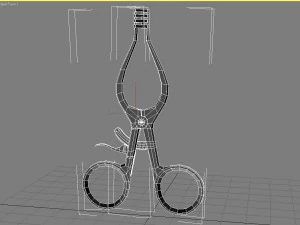 weitlaner retractor 3x4 teeth 3D Model