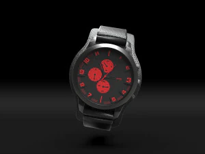 curren 3d watch 3D Model