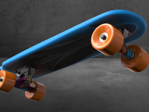 3d skateboard 3D 모델