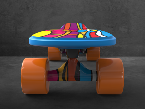 3d skateboard 3Dモデル