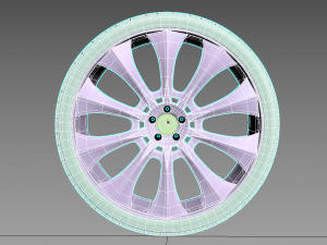 car rim wheel 3D Model