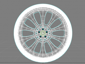 car rim wheel 3D Модель